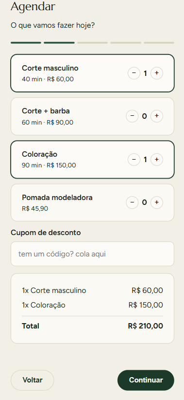 Diogo Barbosa Cabelos — Agendamento e Gestão de Salões