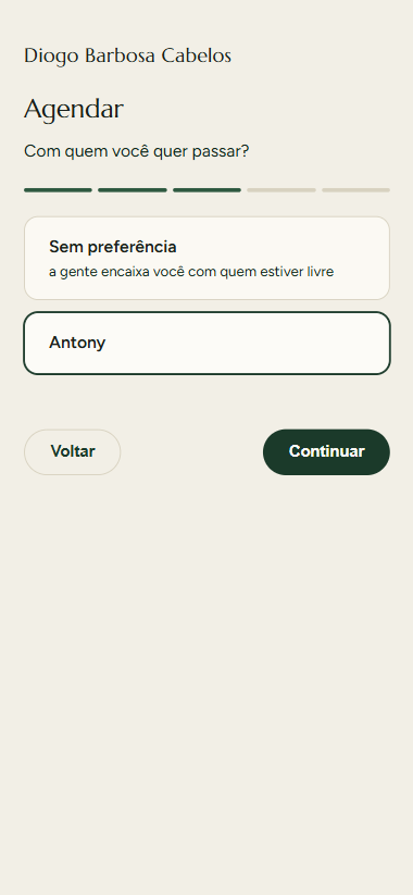 Diogo Barbosa Cabelos — Agendamento e Gestão de Salões