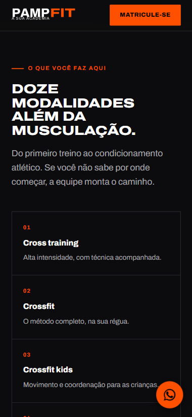 Pamp Fit — academia (Jardim São Luís)